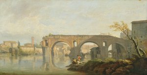 Ponte Rotto，罗马 作者 克劳德·约瑟夫·韦尔内